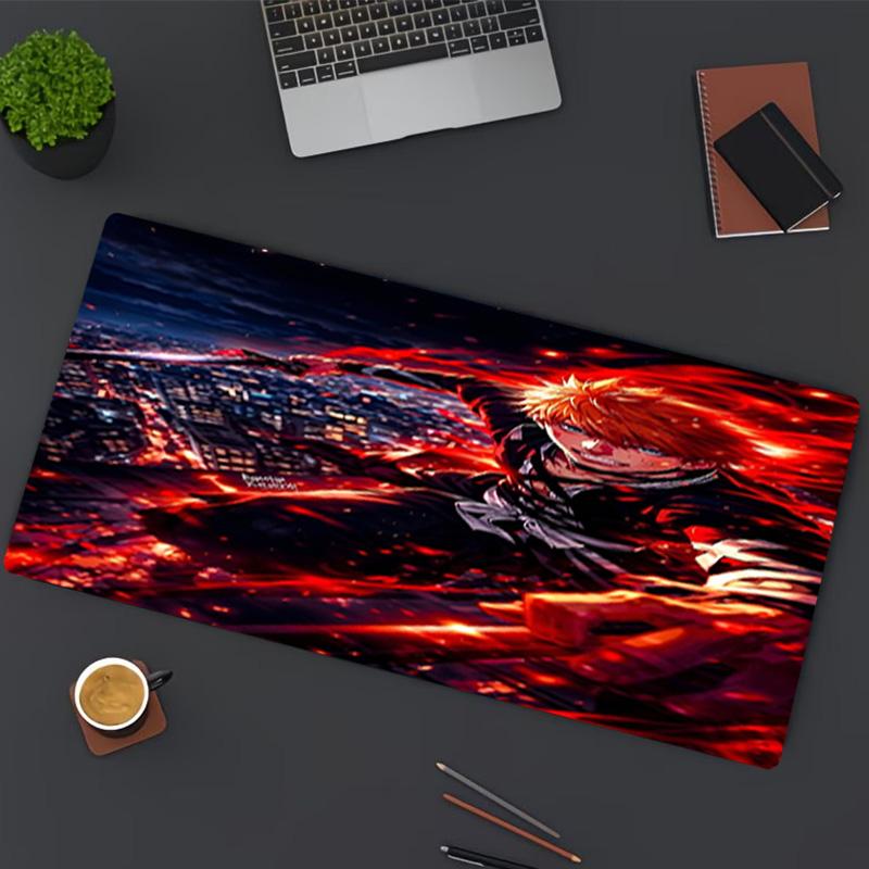BLEACH Print Mouse Pad, for Keyboard Pad Laptop PC Mat for Office Home Use, Desk Decor, Perfect Birthday Gift for Gamers