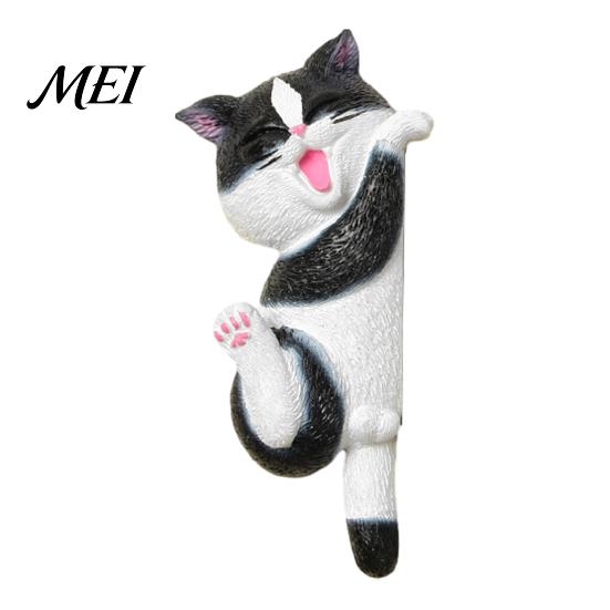 Cubierta de Interruptor de Luz de Gato Pegatina 3D, Placa de Pared Decorativa de Resina, Pegatinas Decorativas de Animales Lindos, Decoraciones Peel And Stick para el Hogar Dormitorio