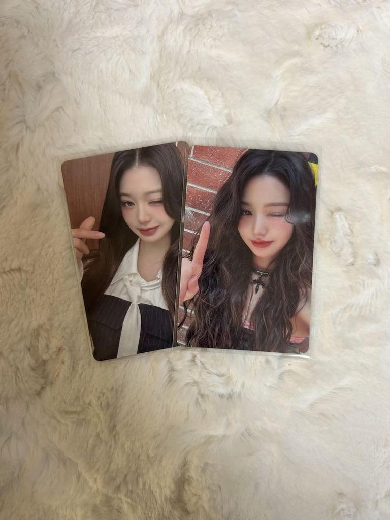 [USED] "Ive Be Alright" Wonyoung Raffle C Prize I Disc Enclosed 2 Trading Cards