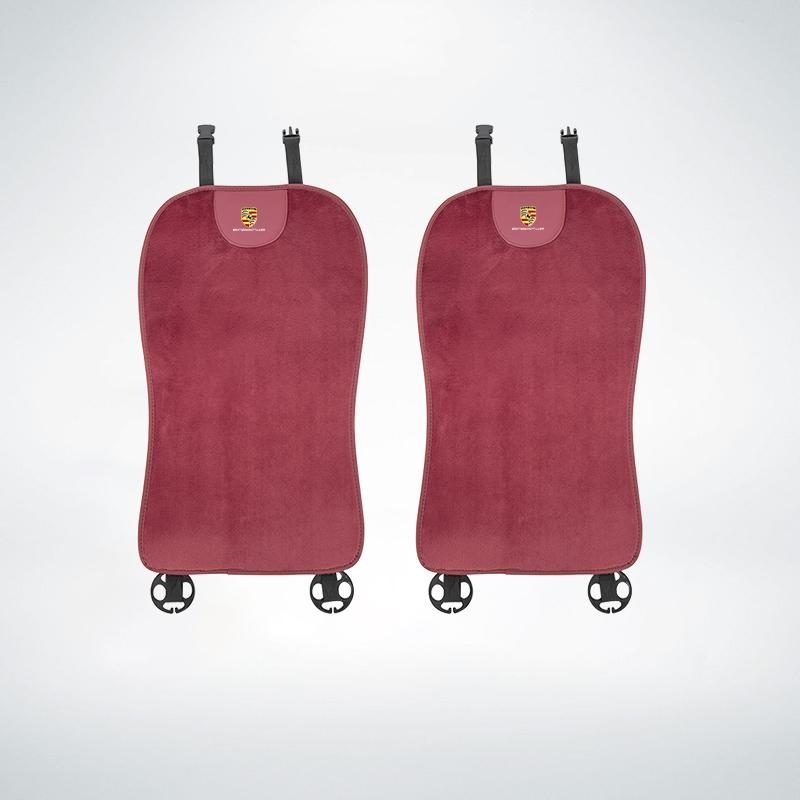 Polštářek na autosedačku Opěrka zad Luxusní semišová ventilační podložka Pro Porsche Cayenne Panamera Macan 911 718 Taycan Boxster Cayman 918