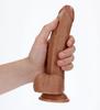 RealRock - Straight Realistic Dildo with Testicles and Suction Cup 20.5 Cm