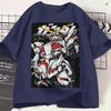 Gundam T Shirt Unisex Pure Cotton Creative Tshirt Round Neck Unicorn Tee Shirt Short Sleeve Clothing Gift Idea