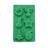 Cute Chocolate and Candy Molds Snowman Shape 3D Xmas Baking Mold DIY Cake Decorating Tool  Oven