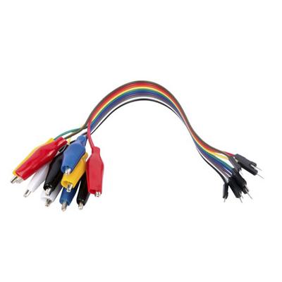 Alligator Clip To Pin Jumper Lead Set (10pcs)