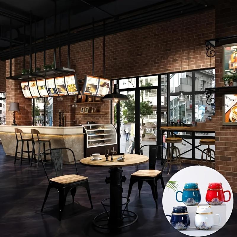 1pc Ceramic Portable Lucky Cat Tea Set Ceramic Tea Cup Perfect For Home Travel Picnic Office And Perfect As Gift Tea Accessories Drinkware Supplies