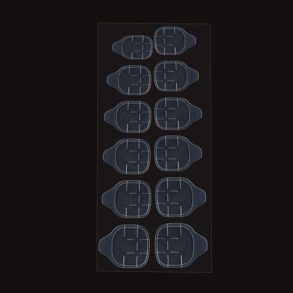 Blueberry Lady Art Nails Clear 120Pcs Sided Double Fake Adhesive Tapes Sticker Faux Fingernails