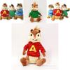 Cuddly Alvin And The Chipmunks Plush Soft Stuffed Animal Doll Toy Gift