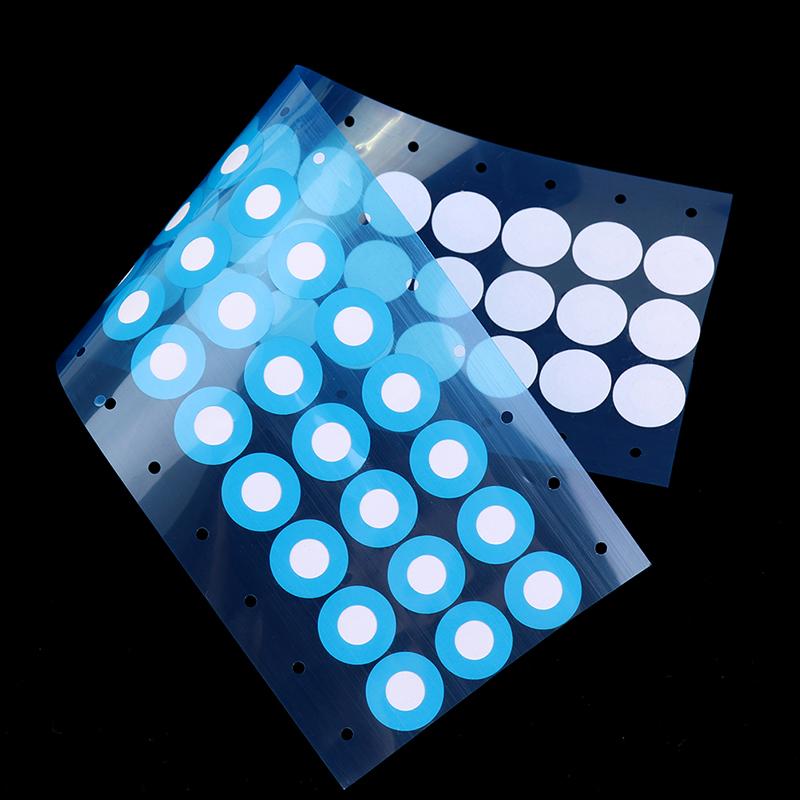 48Pcs/Sheet 20Mm Synthetic Filter Paper Sticker For Under Wide Mouth Jar Lid Mushroom Cultivation Supplies