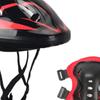 7 Pcs/set Kids Bike Helmet for Teenagers Skateboard Cycling