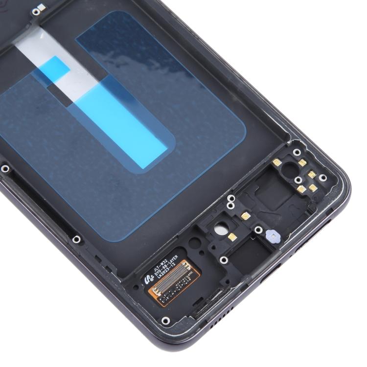 For Samsung Galaxy S21 FE 5G SM-G990B TFT Material LCD Screen Digitizer Full Assembly with Frame, Not Supporting Fingerprint Identification (Black)