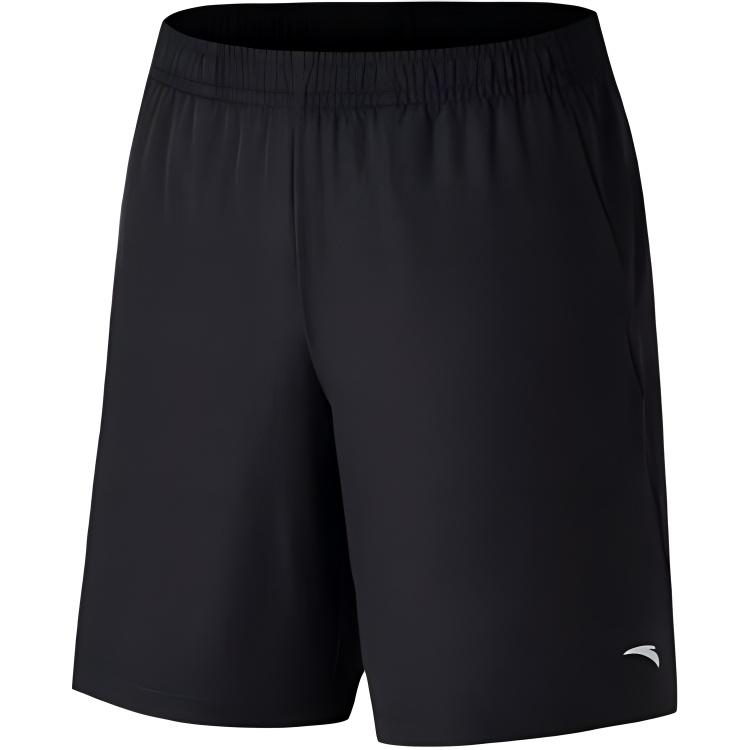 

Anta Training Series Casual Simple Lace-Up Solid Color Sports Shorts Men shorts Basic-Black 952527507 M