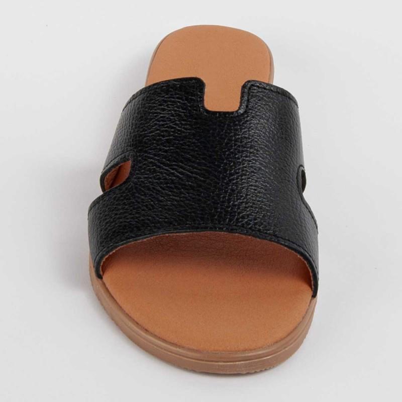 Women's Leather Sandal. Purapiel Hacca2 102710