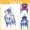 Stylish Detective Conan Pvc Model Chair Set Kid Haibara Conan Figures