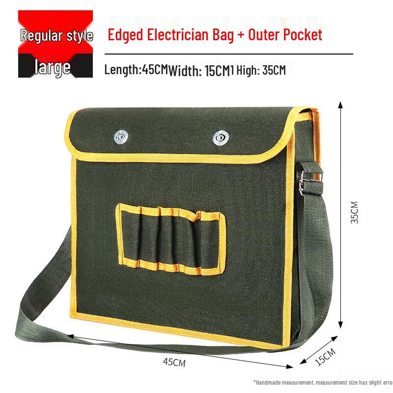 Канвасная сумка для инструментов электрика