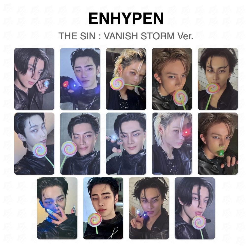 ENHYPEN THE SIN : VANISH STORM Ver. Official Photocard
