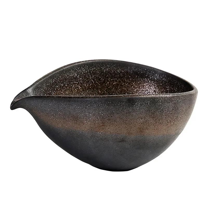 Coarse Pottery Matcha Chawan Tea Bowl Accessories Japanese Matcha Mixing Bowl Kitchen Tools Matcha Whisk