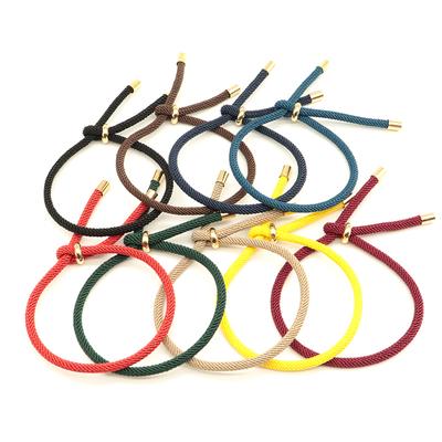 Bracelet Minimaliste Corde de Milan Homme Femme Réglable Fil Noir Rouge Bracelet Amitié Brazalete Cadeau Pour Amoureux Pulseras