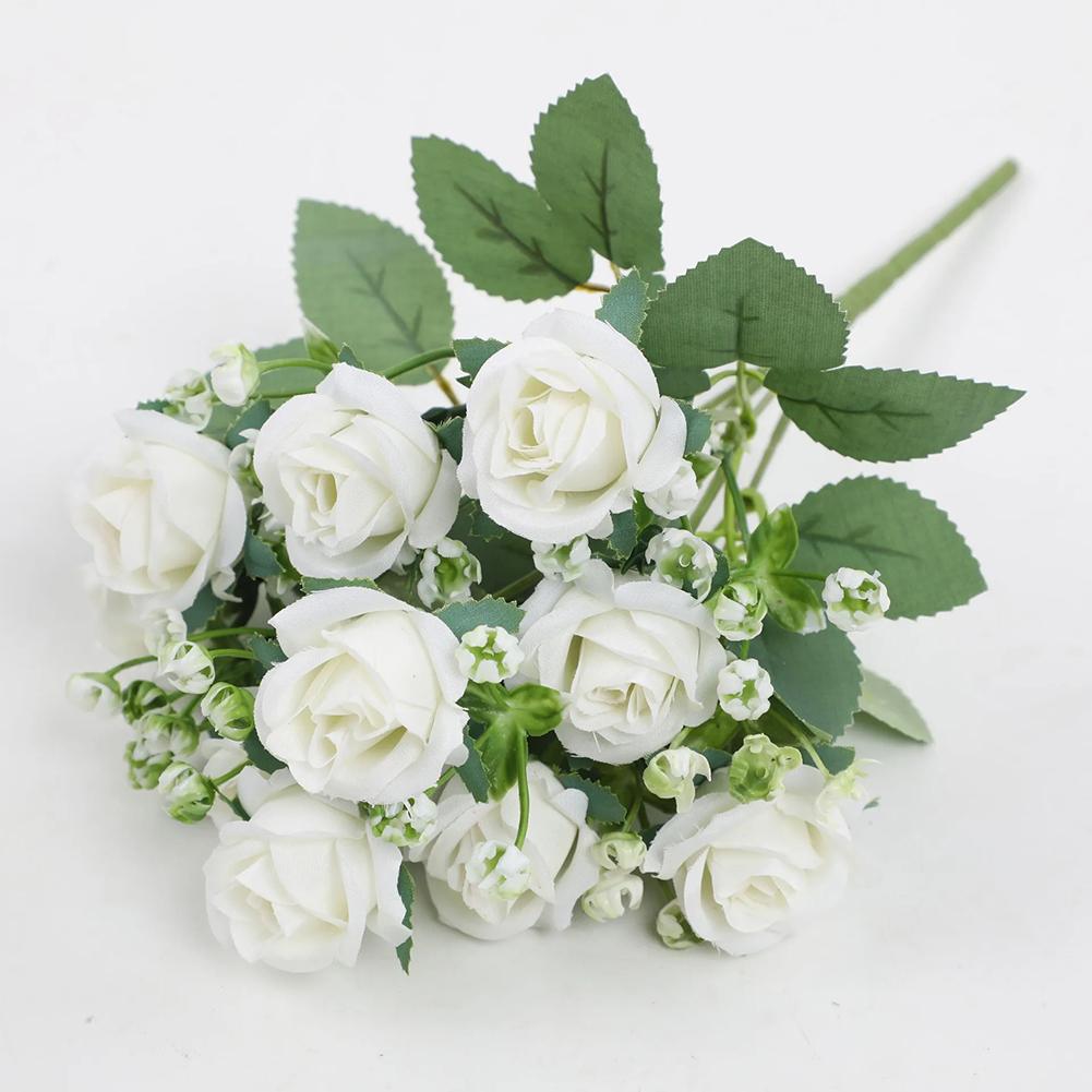 Artificial Flowers Home Decor Silk Roses Wedding Artificial Flowers