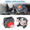 12V-48V 2 Position Cut Off Switch ForTruck Boat Yacht Caravan Motorcycle Waterproof IP65 Battery Isolator Switch With Terminal