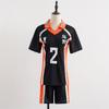Cos Gift Haikyu Costume Anime Karasuno High School Volleyball Club Hinata Shyouyou Sportswear Jerseys Thin Uniform Suit