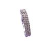 Claw Chain Three-row Bridal Elastic Opening Bracelet, Multi-layer Rhinestone Steel Ring Bracelet, Dress Accessories