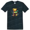Bär mit Geld Süß Lustig Grafik T-Shirt Lässiges T-Shirt für Erwachsene Kinder