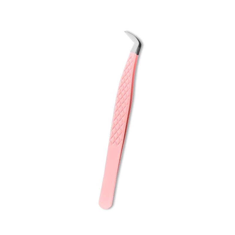 Professional High-Precision Blooming Eyelash Tweezers for Salon Artists