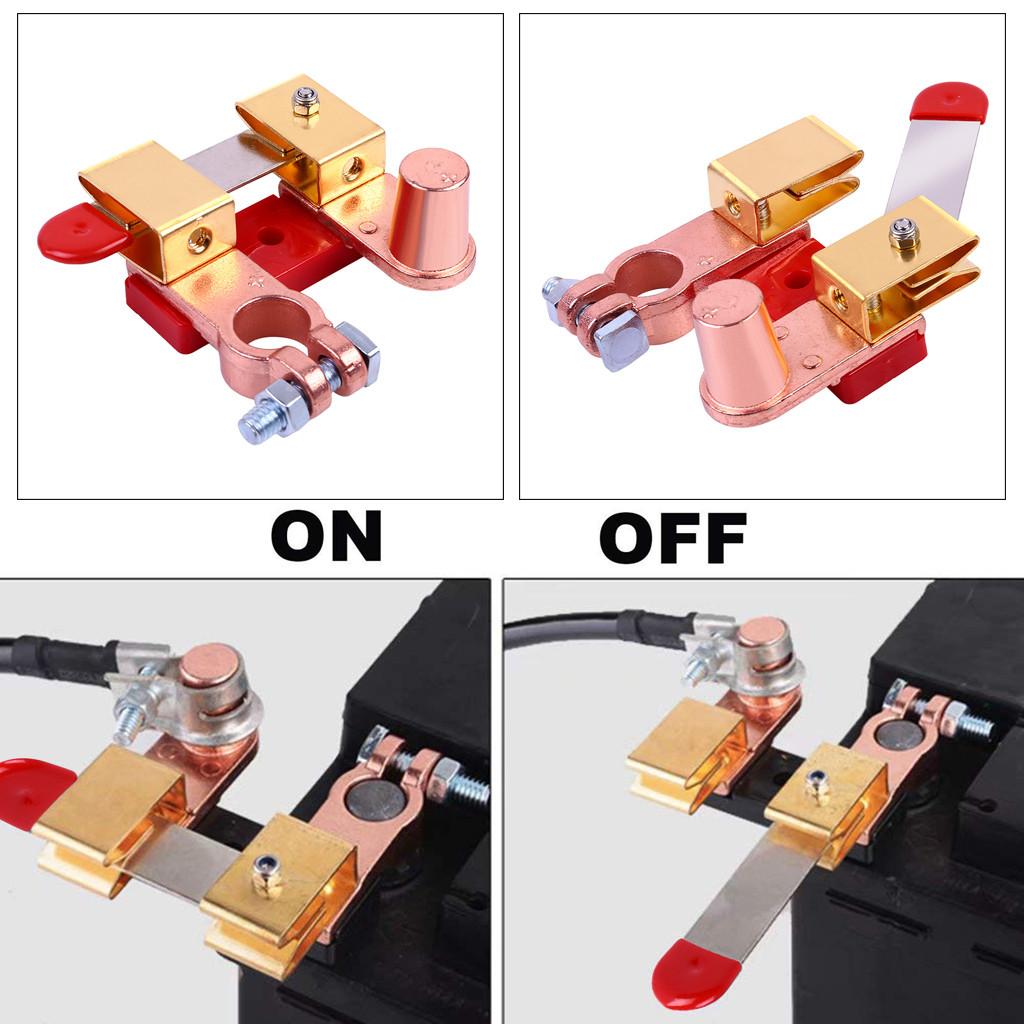 12V / 24V Battery Disconnect Isolator Power Cut Off for Marine Car RV ATV