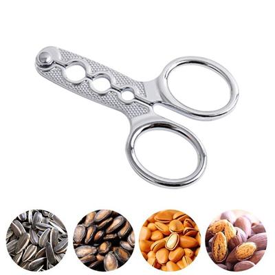 Acier Petit Décortiqueur de Noix Pince Éplucheuse de Melon Clip Éplucheur de Graines de Tournesol Multifonctionnel Noisette Mini Antidérapant Ouvreur de Coquilles de Pin