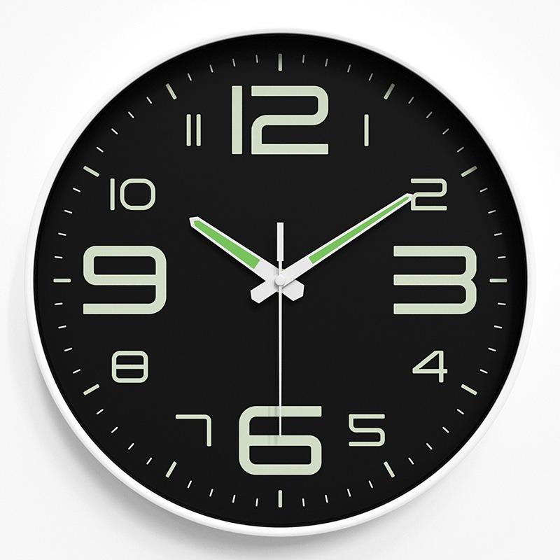 Luminous Wall Clock Silent Clocks Living Room Modern Luxury Large Quartz Watch Bedroom Creative Mechanical Watches Accessories