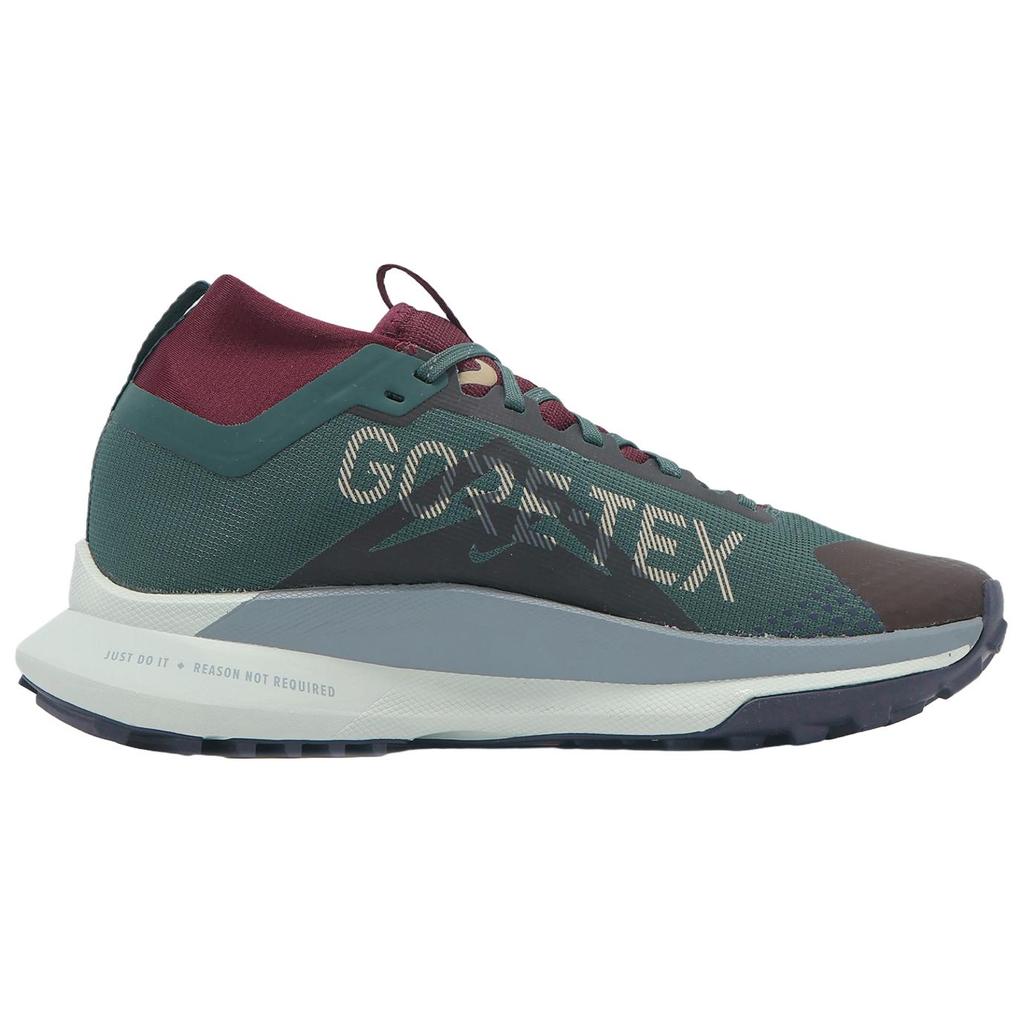 Nike Pegasus Trail 4 React Gtx V2 Classic Comfortable Waterproof Trail Running Shoes Unisex Sneakers Jungle-Green HM9728-300