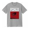 Foals Red Roses Print Mens T Shirt Stylish and Official Design vintage Washed Comfortable Slightly Stretched Unisex Soft