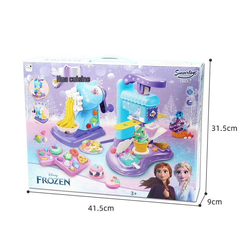 

Набор пластилина для мороженого Aisha Deluxe: Пшеничное тесто для лепки для детского сада своими руками.