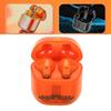 Wireless   Earbuds Translucent Body Design Low Latency 2 Way   Game Sports Earbuds for Outdoor