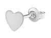 Celebrity Star Earring Silver Heart Heart 925