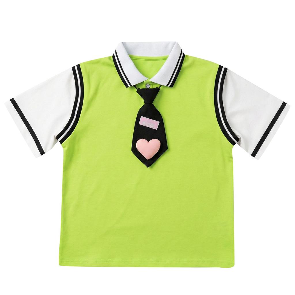 Children's Academy Style Summer Uniform Set - Short Sleeve School Sports Uniform for Kindergarten and Primary School