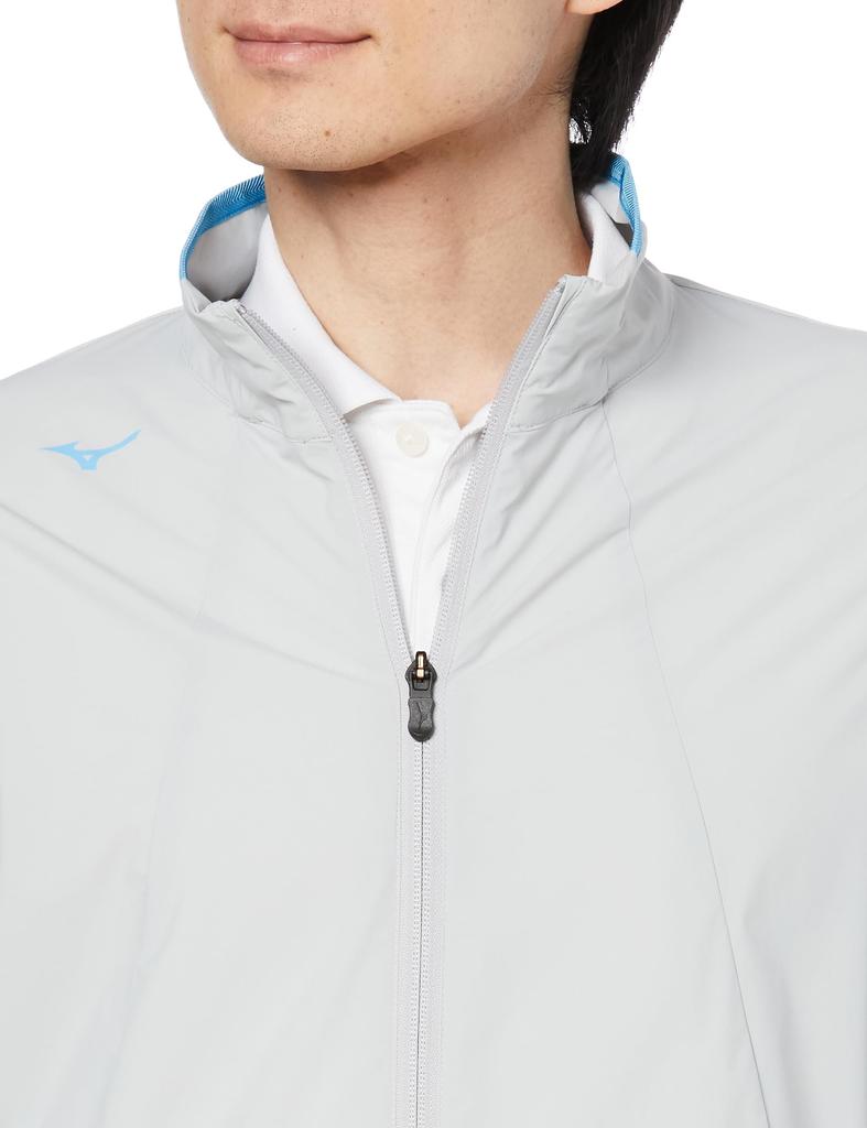 Golf Water Gray [Mizuno] Wear, Multi-Windbreaker Jacket, Vest, 2-Way, Repellent, Stretch, Windproof, Men's,