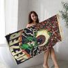 W-Weezer Music Band Beach Towel Colorful Bath Towels For Girl Microfiber Quick Dry Custom Sand Free Beach Yoga Spa Gym Pool