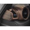 Car Style Gear Shift Lift Switch Panel Air Vent Outlet Cover Peach Wood Interior For Toyota Land Cruiser 250 Prado LC250 2024 +