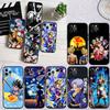 LO32 Dragon Ball Soft Shell Phone Case for Samsung Galaxy Note 10 20 S23 S24 S25 Ultra FE Plus Edge Lite A02S A35 A07 A17