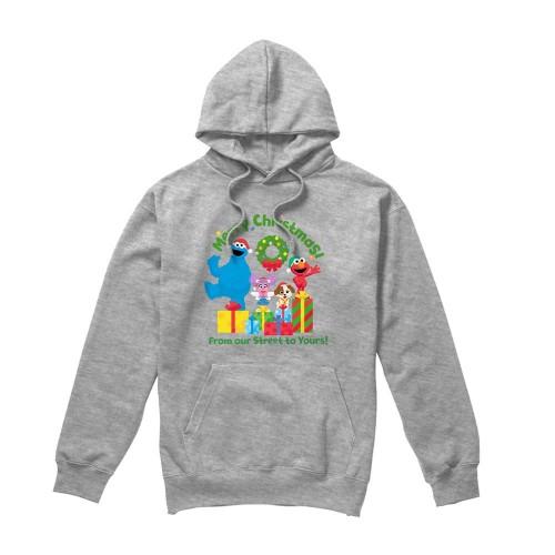Sesame Street Unisex Adult From Our Street To Yours Christmas Hoodie