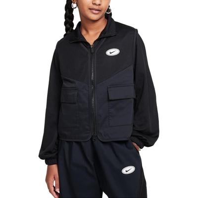 Sportswear Casual Simple Comfortable Skin-Friendly Jacket Kids Jacket Black White HF8205-010
