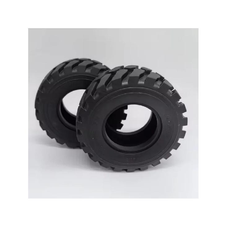 RC 1 Pair LESU Diameter 45MM Height Wheel Rubber Tyres 110Mm for Remote Control 1/15 Hydraulic Loader RC Car Accessories