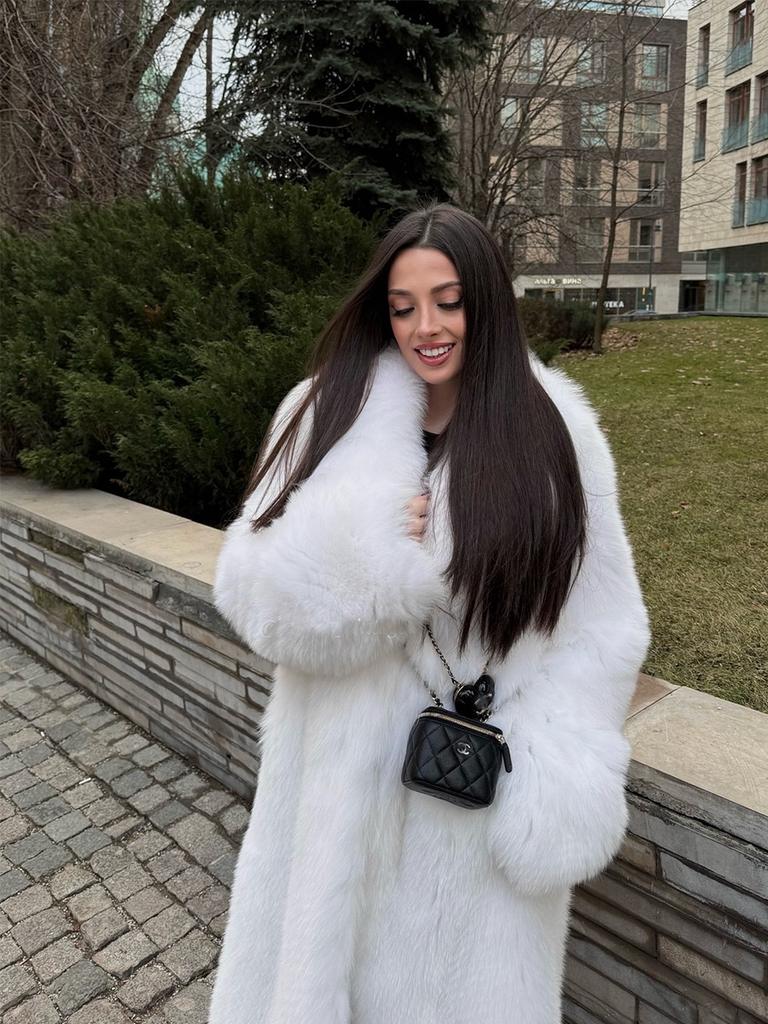 Long Coats Women Faux Fur Jackets Y2k Streetwear Turn Down Collar Coat Thick Warm Jacket Elegant Work Outerwear Autumn Winter