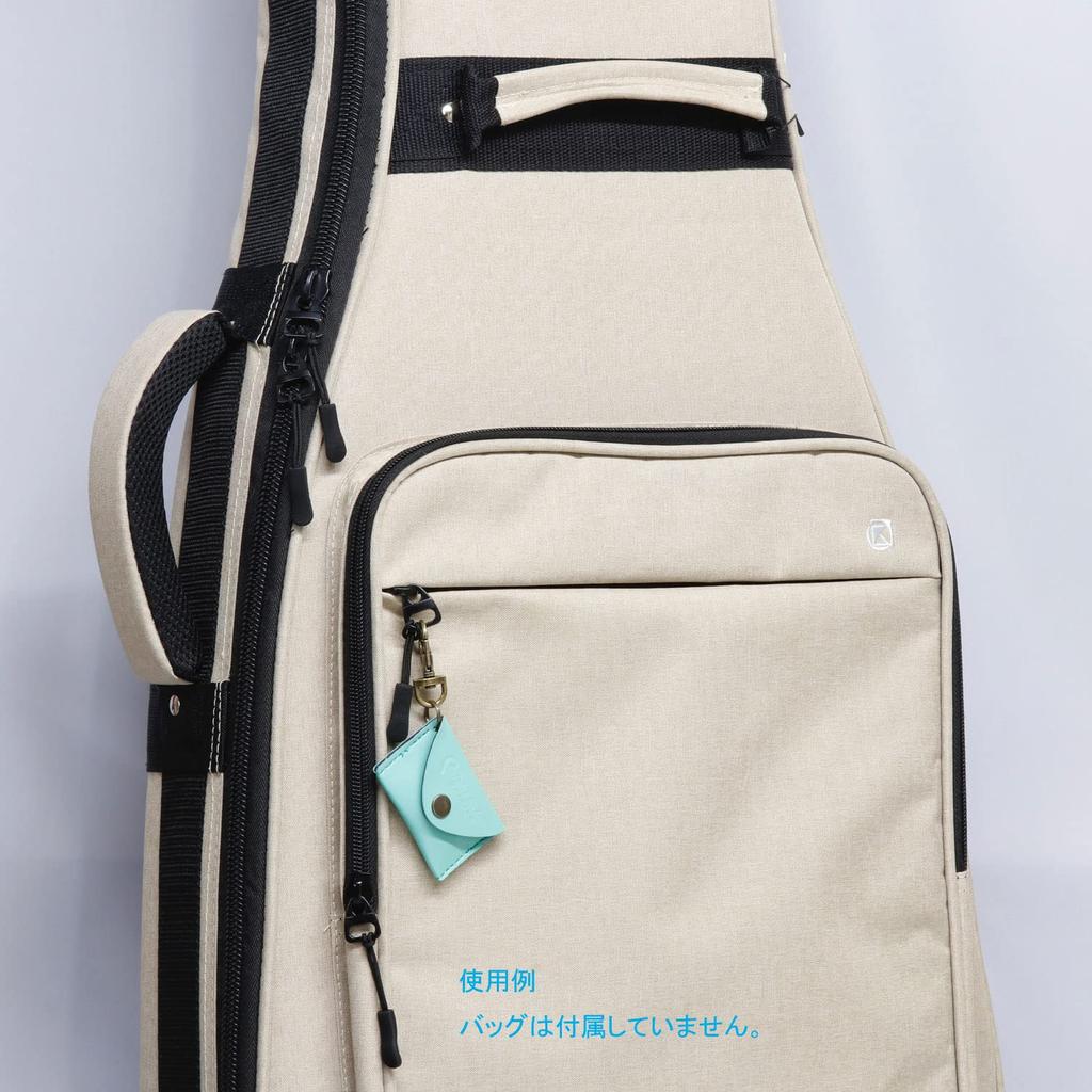 RightOn STRAPS PICK CASE KEYCHAIN PICK POUCH PLAIN SURF