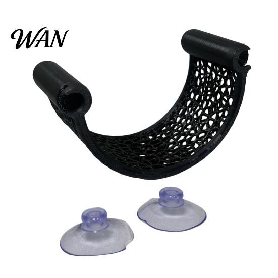 Fish Resting Place For Sick Rest Area, Aquarium Recovery Platform with Smooth Edges, Ledge With Suction Cup High-Load Breathable Mesh Surface