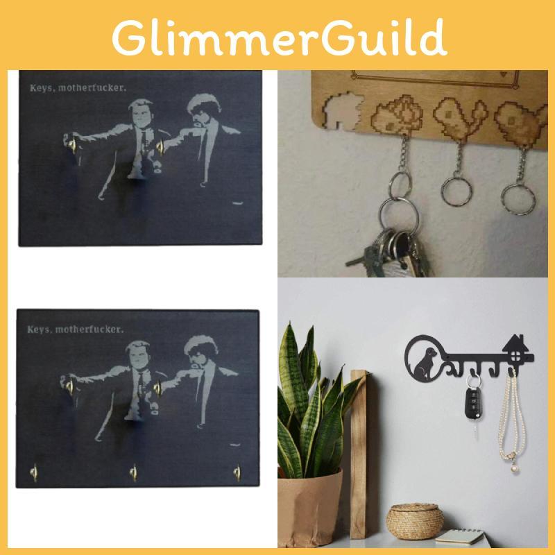 Wooden Keys Motherfcker Wall Key Hanging Tool For Household Settings Commercial