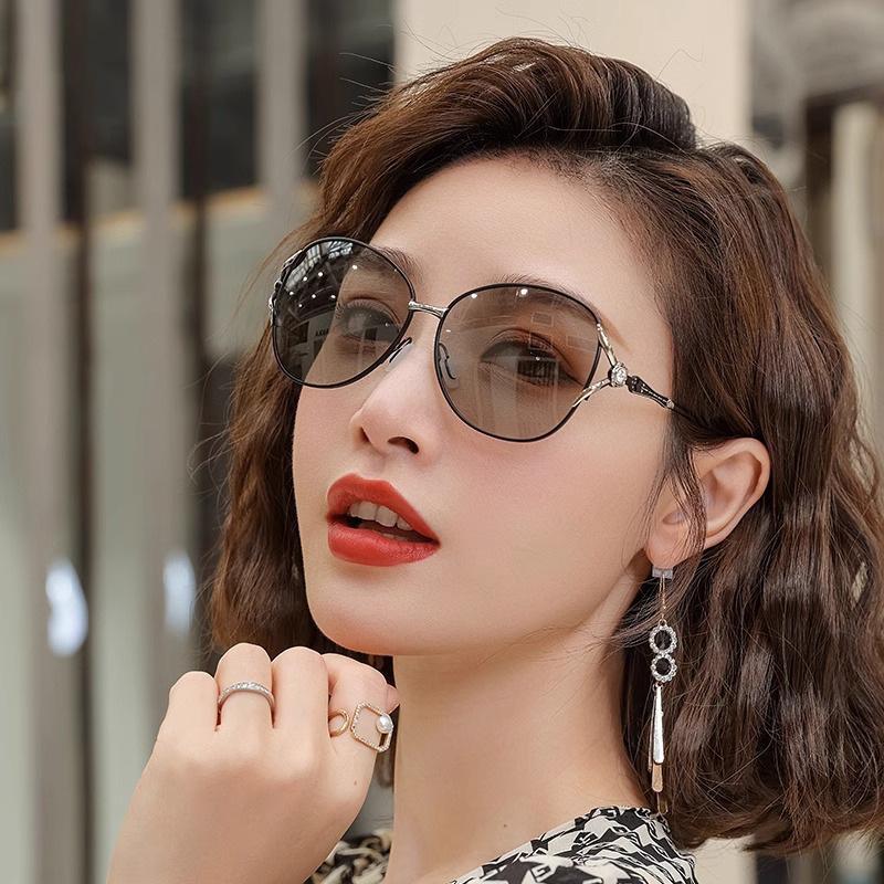 Hurricane sister-in-law sunglasses women's 1111-year-old women's polarized anti-ultraviolet sunglasses can be matched with myopia glasses