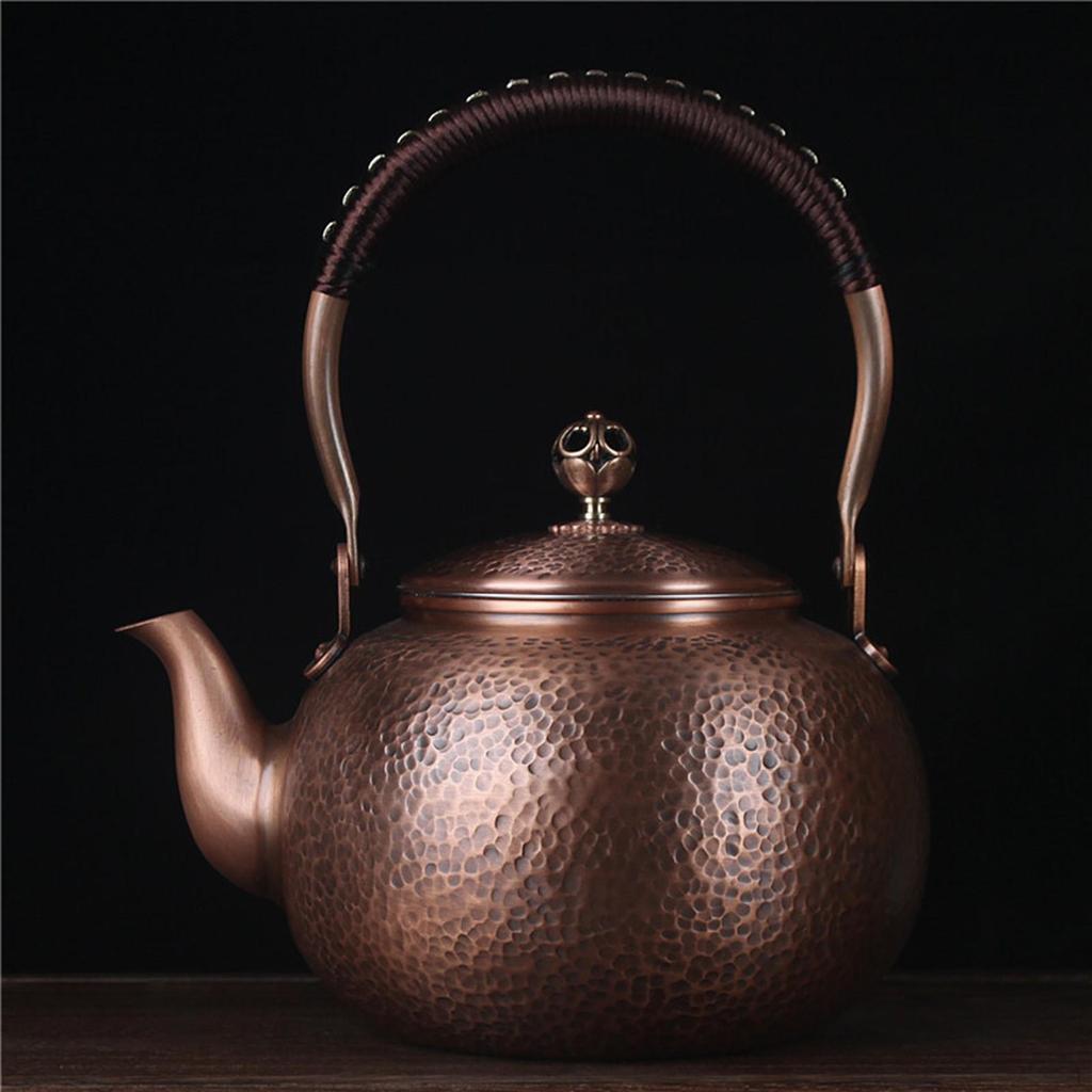 Kupferkessel zum Erhitzen von Wasser Traditionelle chinesische Teekanne Teehaus