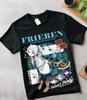 Frieren T-shirt Beyond Journey's End Fern Stark Fille Anime Cadeaux T-shirt ,vêtements